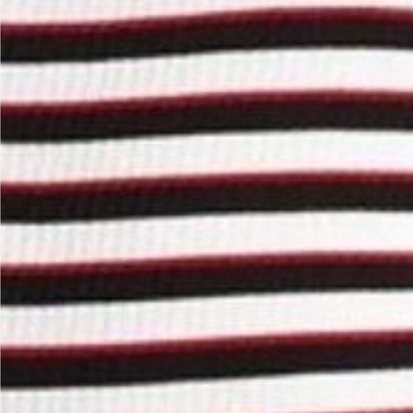 Harlowe & Graham Ribbed Striped Top - Picture 4 of 4